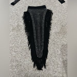 Fringe bedazzled western outfit
